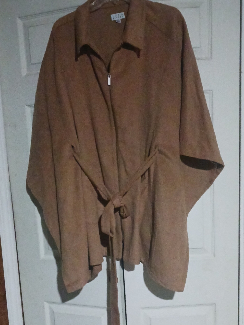 Joan Rivers Camel/Tan Knit Top with Soft Texture